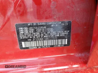 2024 Subaru Impreza with VIN JF1GUABC1R8222373, listed as a Copart auction lot 74573154 with 15,068 mi miles and Clean Title. Bid and sale history available at carsss.com. Image 12.