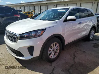 2020 Kia Sorento LX with VIN 5XYPGDA38LG655404, listed as a Copart auction lot 46668395 with 17,004 mi miles and Salvage Title. Bid and sale history available at carsss.com. Image 1.