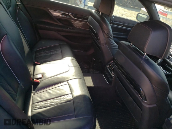 2016 BMW 7 Series 750i xDrive with VIN WBA7F2C58GG415596, listed as a Copart auction lot 40374203 with 91,226 mi miles. Bid and sale history available at carsss.com. Image 10.