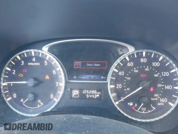 2013 Infiniti JX35 with VIN 5N1AL0MMXDC345352, listed as a IAAI auction lot 40145431 with 105,286 mi miles and . Bid and sale history available at DreamBid. Image 7.