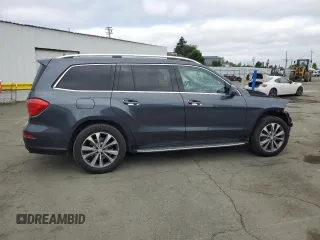 2014 Mercedes-Benz GL 450 with VIN 4JGDF7CE2EA306095, listed as a Copart auction lot 53531685 with 79,586 mi miles and Salvage title. Bid and sale history available at DreamBid. Image 3.