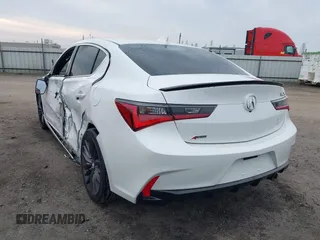 2020 Acura ILX w/Premium/A-SPEC Pkg with VIN 19UDE2F85LA000362, listed as a IAAI auction lot 41150245 with 47,015 mi miles. Bid and sale history available at carsss.com. Image 3.