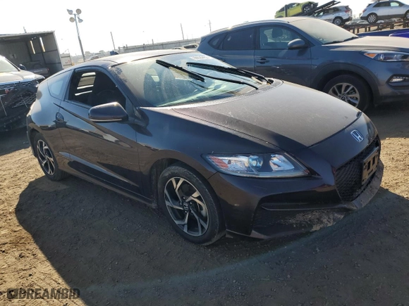 2016 Honda CR-Z with VIN JHMZF1C40GS001608, listed as a Copart auction lot 69620453 with NaN miles. Bid and sale history available at carsss.com. Image 4.