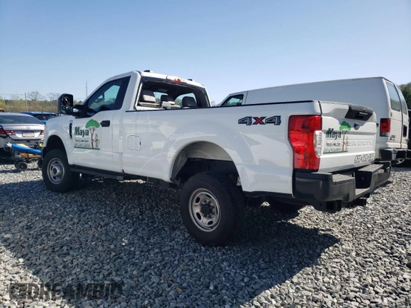 2022 Ford F-250 XL with VIN 1FTBF2B66NEE29514, listed as a Copart auction lot 54845425 with 14,601 mi miles and Salvage title. Bid and sale history available at DreamBid. Image 2.
