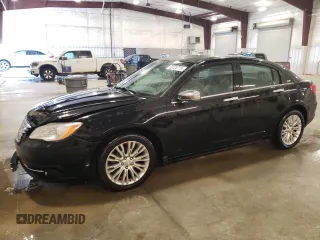 2011 Chrysler 200 Limited with VIN 1C3BC2FG1BN581048, listed as a Copart auction lot 53028715 with 218,658 mi miles and Salvage Title. Bid and sale history available at carsss.com. Image 1.