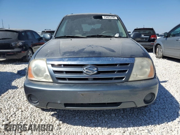 2005 Suzuki XL7 LX z VIN JS3TY92V654107848, wystawiony jako Copart lot #73425794 z przebiegiem Nie podano mil oraz Szkoda całkowita • Salvage title. Historia ofert i sprzedaży dostępna na DreamBid. Obrazek 5.