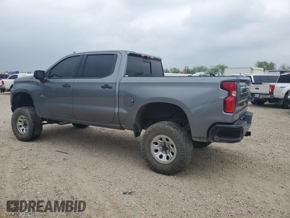 2021 Chevrolet Silverado 1500 LTZ with VIN 3GCUYGED0MG346971, listed as a Copart auction lot 51762875 with Not Provided miles and Salvage Title. Bid and sale history available at DreamBid. Image 2.