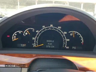 2003 Mercedes-Benz S-Class 4.3L with VIN WDBNG70J13A349510, listed as a Copart auction lot 79706894 with 76,124 mi miles and Salvage Title. Bid and sale history available at carsss.com. Image 9.