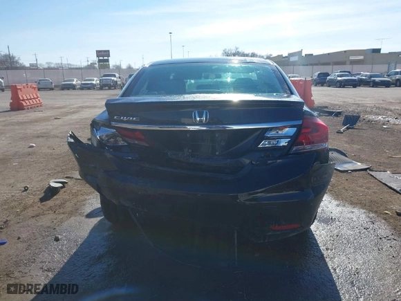 2014 Honda Civic Sedan LX with VIN 19XFB2F52EE221794, listed as a IAAI auction lot 41220941 with 98,152 mi miles. Bid and sale history available at carsss.com. Image 16.