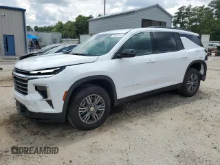 2025 Chevrolet Traverse FWD LT with VIN 1GNERGRS2SJ128480, listed as a Copart auction lot 64649655 with 13,783 mi miles and Clean title. Bid and sale history available at DreamBid. Image 1.