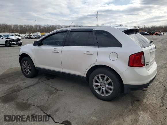 2013 Ford Edge Limited with VIN 2FMDK3KC3DBA02331, listed as a Copart auction lot 47284345 with 145,902 mi miles and Salvage Title. Bid and sale history available at carsss.com. Image 2.