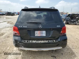 2014 Mercedes-Benz GLK 350 with VIN WDCGG5HBXEG191352, listed as a Copart auction lot 53067194 with 58,388 mi miles and Salvage Title. Bid and sale history available at DreamBid. Image 6.