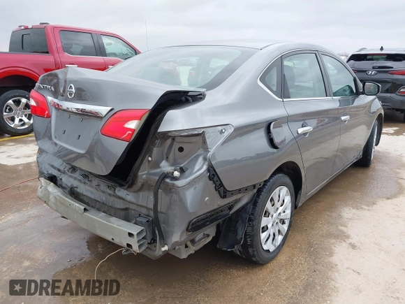 2019 Nissan Sentra SV with VIN 3N1AB7AP2KY302551, listed as a IAAI auction lot 41689215 with 88,048 mi miles and . Bid and sale history available at DreamBid. Image 4.