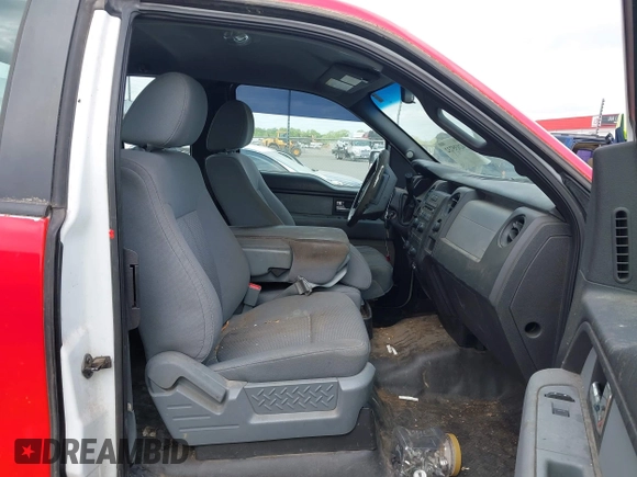 2013 Ford F-150 XL with VIN 1FTEX1CM2DKG41117, listed as a IAAI auction lot 42035732 with 1 mi miles. Bid and sale history available at carsss.com. Image 5.