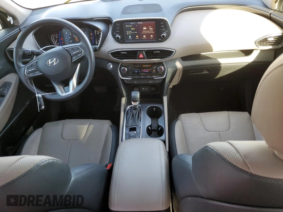 2019 Hyundai Santa Fe Ultimate with VIN 5NMS53AA3KH129405, listed as a Copart auction lot 88552505 with 21,328 mi miles and Salvage Title. Bid and sale history available at carsss.com. Image 8.