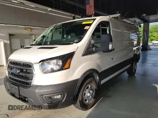 2020 Ford Transit Cargo with VIN 1FTBR2YG3LKA51867, listed as a IAAI auction lot 42787593 with 89,403 mi miles and . Bid and sale history available at DreamBid. Image 3.