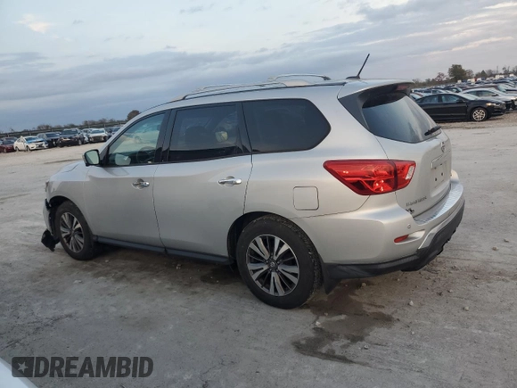 2017 Nissan Pathfinder Platinum with VIN 5N1DR2MN2HC640595, listed as a Copart auction lot 79470774 with 120,153 mi miles and Salvage Title. Bid and sale history available at carsss.com. Image 2.