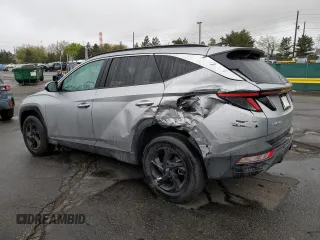 2023 Hyundai Tucson SEL z VIN 5NMJBCAE1PH195028, wystawiony jako Copart lot #53737085 z przebiegiem 61 640 mil mil oraz Szkoda całkowita • Salvage title. Historia ofert i sprzedaży dostępna na DreamBid. Obrazek 2.