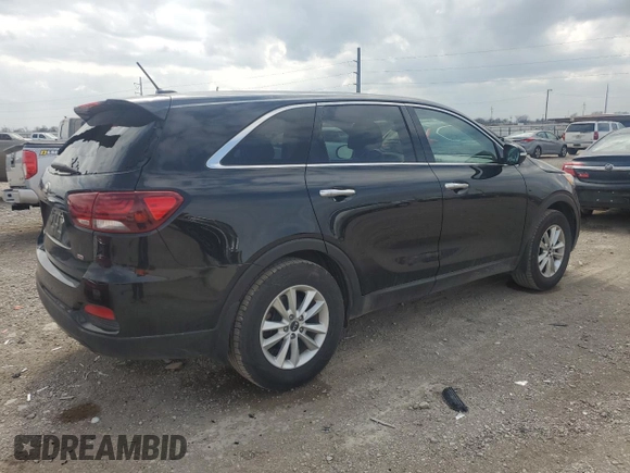 2020 Kia Sorento L with VIN 5XYPG4A31LG708007, listed as a Copart auction lot 47434395 with 50,759 mi miles and Salvage Title. Bid and sale history available at carsss.com. Image 3.