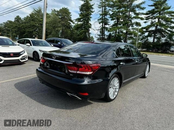 2014 Lexus LS 460 L with VIN JTHDL5EF0E5006716, listed as a Copart auction lot 80977554 with 231,024 mi miles and Clean title. Bid and sale history available at DreamBid. Image 3.