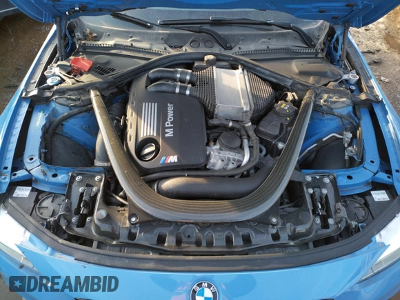 2017 BMW M4 with VIN WBS3R9C57HK709595, listed as a Copart auction lot 31288012 with 0 mi miles. Bid and sale history available at carsss.com. Image 7.