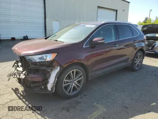 2019 Ford Edge Titanium z VIN 2FMPK4K94KBC49247, wystawiony jako Copart lot #55916145 z przebiegiem 69 826 mil mil oraz Szkoda całkowita • Salvage title. Historia ofert i sprzedaży dostępna na DreamBid. Obrazek 1.