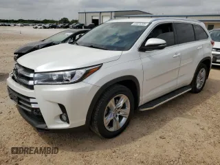 2017 Toyota Highlander Limited z VIN 5TDYZRFH1HS198526, wystawiony jako Copart lot #53825305 z przebiegiem 59 550 mil mil oraz Szkoda całkowita • Salvage title. Historia ofert i sprzedaży dostępna na DreamBid. Obrazek 1.
