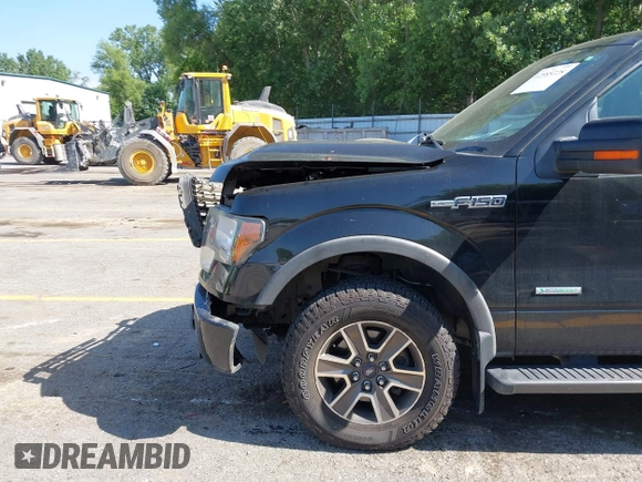 2011 Ford F-150 XLT with VIN 1FTFW1ET1BFC15033, listed as a IAAI auction lot 42585228 with 154,575 mi miles and . Bid and sale history available at DreamBid. Image 6.