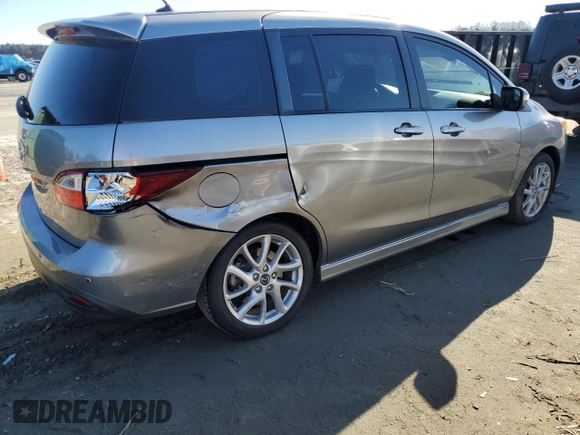 2015 Mazda 5 Touring with VIN JM1CW2CLXF0183171, listed as a Copart auction lot 84924014 with 171,510 mi miles and Salvage Title. Bid and sale history available at carsss.com. Image 3.