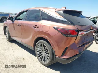 2023 Lexus RX 350h with VIN 2T2BBMCAXPC013722, listed as a IAAI auction lot 41763356 with 40,721 mi miles and . Bid and sale history available at DreamBid. Image 3.