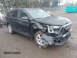 2024 GMC Terrain SLE z VIN 3GKALTEG1RL336389, wystawiony jako IAAI lot #42303629 z przebiegiem 18 588 mil mil oraz . Historia ofert i sprzedaży dostępna na DreamBid. Obrazek 1.