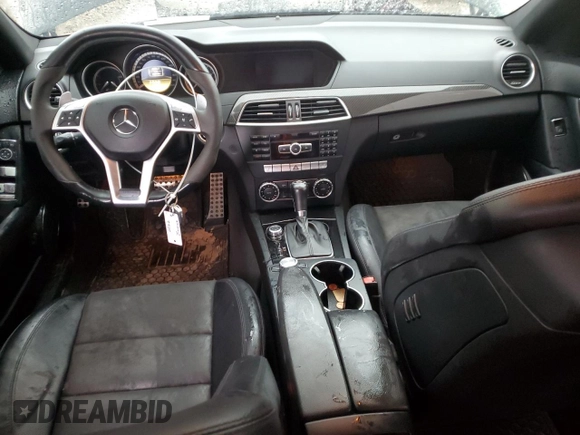 2012 Mercedes-Benz C 63 AMG with VIN WDDGF7HBXCA652494, listed as a Copart auction lot 47429705 with 133,161 mi miles and Salvage Title. Bid and sale history available at carsss.com. Image 8.