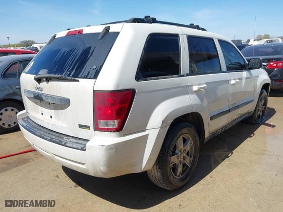 2007 Jeep Grand Cherokee Laredo with VIN 1J8HS48P37C658550, listed as a IAAI auction lot 41809384 with 1 mi miles. Bid and sale history available at carsss.com. Image 4.