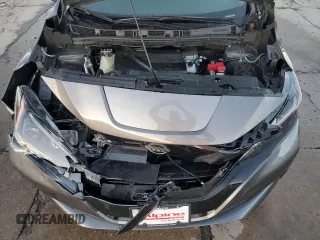 2025 Nissan LEAF S with VIN 1N4AZ1BVXSC562861, listed as a Copart auction lot 80108204 with 1,204 mi miles and Salvage Title. Bid and sale history available at carsss.com. Image 11.