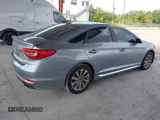 2017 Hyundai Sonata Sport with VIN 5NPE34AF4HH450854, listed as a IAAI auction lot 40133552 with 171,429 mi miles. Bid and sale history available at carsss.com. Image 4.