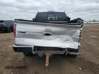 2014 Ford F-150 XL with VIN 1FTFW1EF4EKG43877, listed as a Copart auction lot 55682295 with 166,229 mi miles and Salvage title. Bid and sale history available at DreamBid. Image 6.