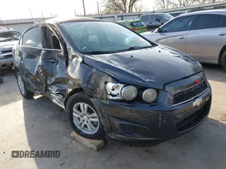 2015 Chevrolet Sonic LT with VIN 1G1JC5SB1F4128426, listed as a IAAI auction lot 41739238 with 121,717 mi miles and . Bid and sale history available at DreamBid. Image 1.