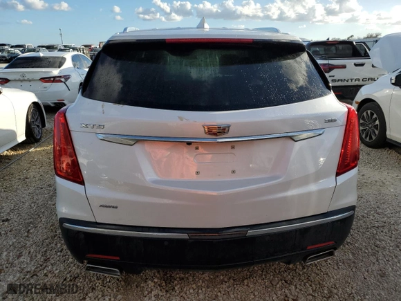 2019 Cadillac XT5 Luxury AWD with VIN 1GYKNDRS4KZ189847, listed as a Copart auction lot 83517384 with 0 mi miles and Non Repairable. Bid and sale history available at carsss.com. Image 6.