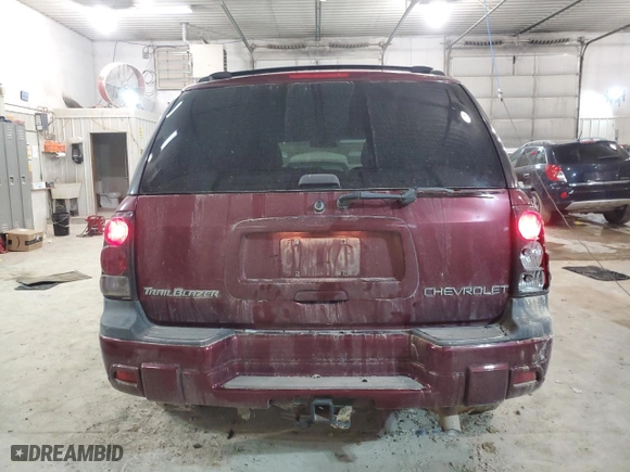 2004 Chevrolet TrailBlazer LS with VIN 1GNDT13SX42289904, listed as a Copart auction lot 44515225 with 165,168 mi miles and Salvage Title. Bid and sale history available at carsss.com. Image 6.