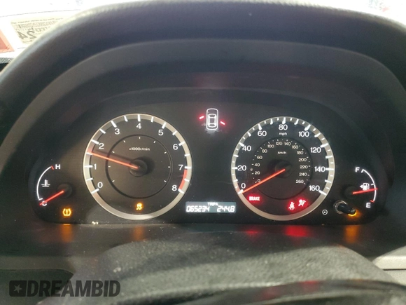2011 Honda Accord EX with VIN 1HGCP2E72BA103168, listed as a Copart auction lot 73294454 with 65,234 mi miles and Salvage title. Bid and sale history available at DreamBid. Image 9.