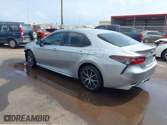 2023 Toyota Camry SE with VIN 4T1T11AK0PU787398, listed as a IAAI auction lot 41646279 with 2,109 mi miles and . Bid and sale history available at carsss.com. Image 3.