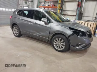 2019 Buick Envision Essence with VIN LRBFXCSA7KD008720, listed as a IAAI auction lot 40976347 with 81,912 mi miles and . Bid and sale history available at carsss.com. Image 1.