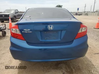 2012 Honda Civic LX с VIN 19XFB2F58CE034931, выставлен на аукционе Copart как лот 56919385 с пробегом 264 478 миль миль и Списание • Salvage title. История ставок и продаж доступна на DreamBid. Изображение 6.