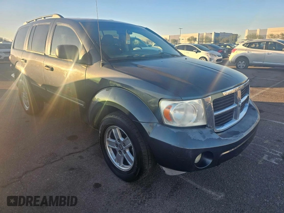 2008 Dodge Durango SLT with VIN 1D8HB48N48F155245, listed as a Copart auction lot 87777355 with 216,624 mi miles and Clean Title. Bid and sale history available at carsss.com. Image 1.