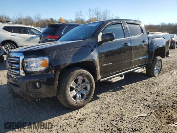 2018 GMC Canyon 4WD All Terrain w/Cloth with VIN 1GTG6CEN1J1220553, listed as a Copart auction lot 81300474 with 60,792 mi miles and Salvage Title. Bid and sale history available at carsss.com. Image 1.
