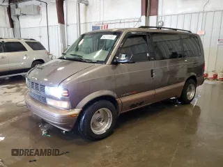 2000 Chevrolet Astro with VIN 1GNEL19W1YB207689, listed as a Copart auction lot 54711595 with 253,766 mi miles and Non Repairable. Bid and sale history available at carsss.com. Image 1.