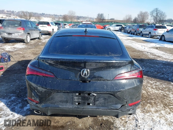 2025 Acura Integra with VIN 19UDE4H24SA010061, listed as a IAAI auction lot 41401387 with 633 mi miles and . Bid and sale history available at DreamBid. Image 17.