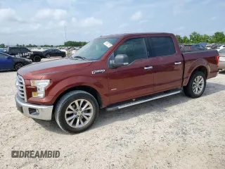 2015 Ford F-150 XL with VIN 1FTEW1CP4FKD76832, listed as a Copart auction lot 57607715 with 183,177 mi miles and Salvage title. Bid and sale history available at DreamBid. Image 1.