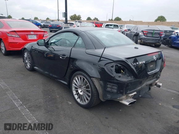 2011 Mercedes-Benz SLK 300 with VIN WDBWK5EA8BF241371, listed as a IAAI auction lot 42047271 with 100,206 mi miles and . Bid and sale history available at DreamBid. Image 15.