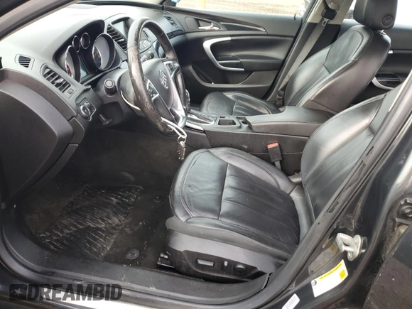 2013 Buick Regal Premium 1 with VIN 2G4GS5ERXD9225742, listed as a Copart auction lot 43608985 with 181,443 mi miles and Salvage title. Bid and sale history available at DreamBid. Image 7.